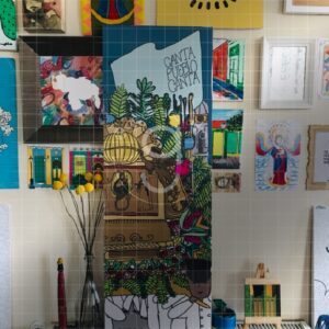 Póster canta pueblo canta PAPEL