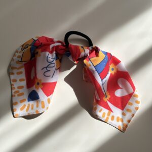 Coleta con pañoleta BANDERITA